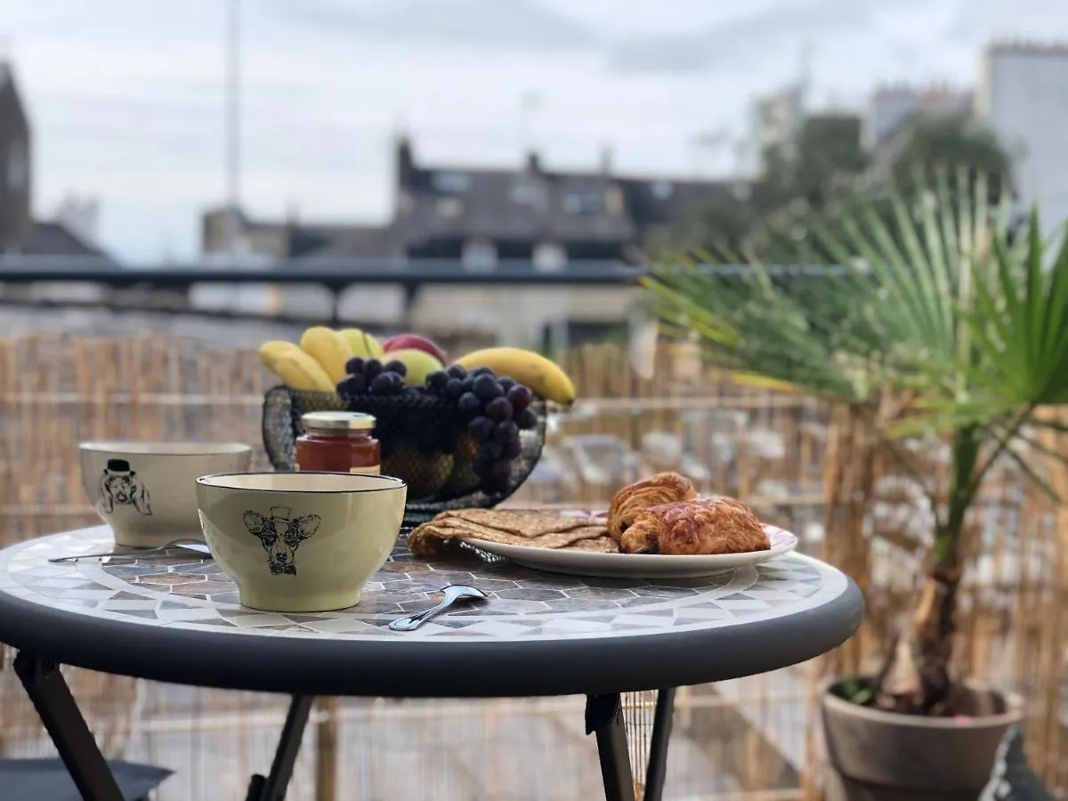 Apartment Appartement Centre-Ville Avec Terrasse Rustique Vannes